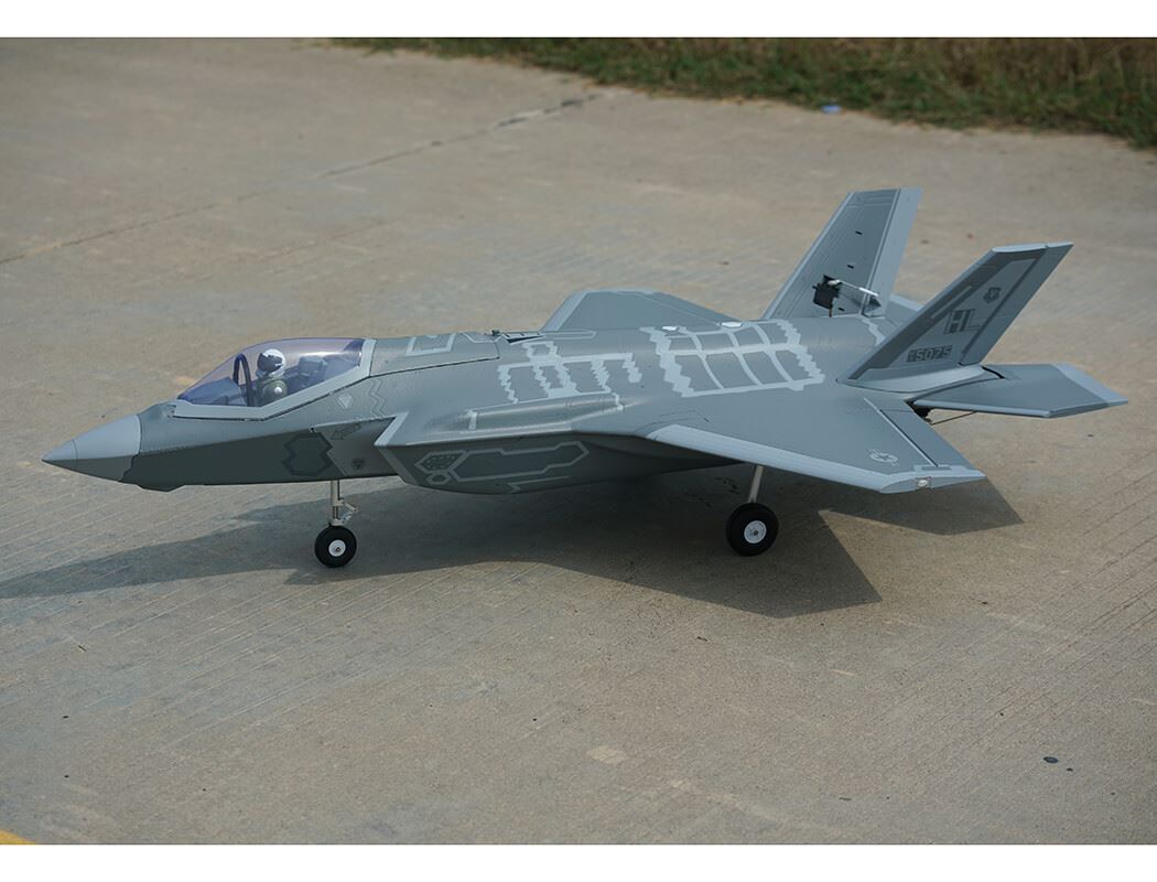 Xfly 64Mm F-35 Lightning Edf 750Mm With Retract Without Tx/Rx/Batt