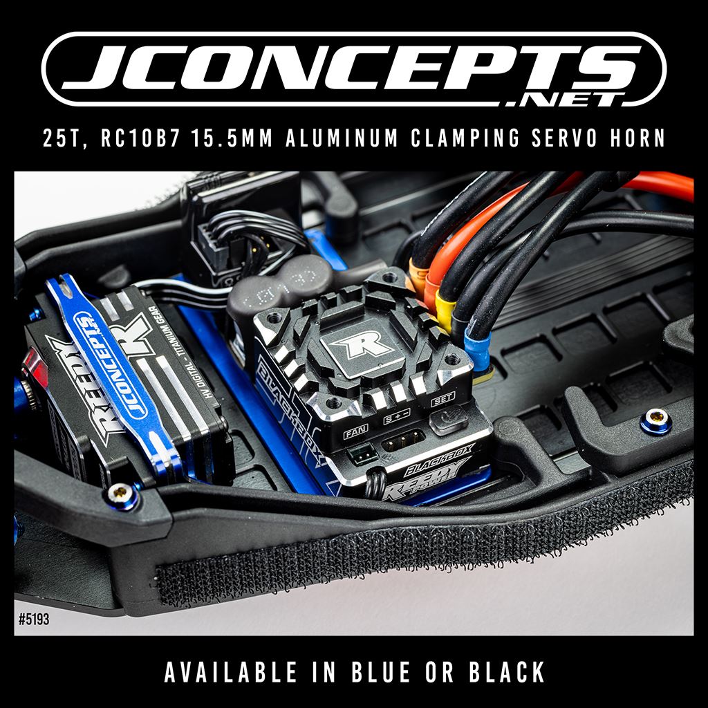 Rc10B7 Aluminum Electronics Plate 12.3G - Blue