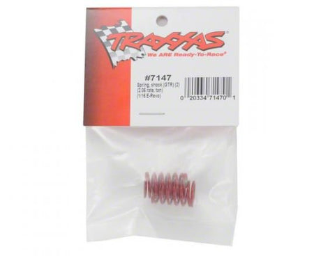 Traxxas Spring, Shock (Gtr) (2.06 Rate, Tan) (1/16 E-Revo) (1 Pair)