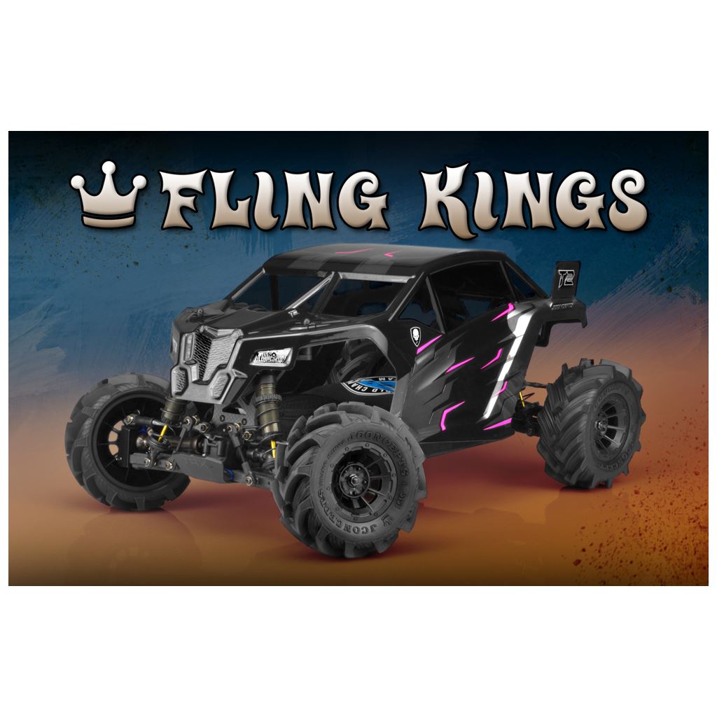 Fling King-Green L&R fits SCT 3.0"x 2.2" Wheel