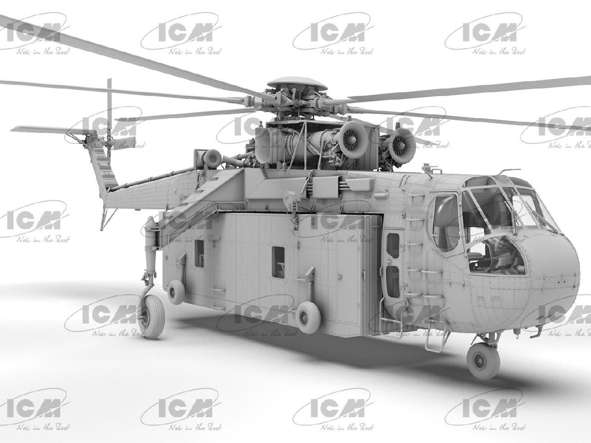 Icm Sikorsky S-64E Skycrane With Universal Pod