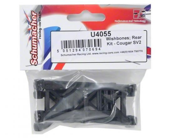 Schumacher Wishbones; Rear Kit - Cougar SV2
