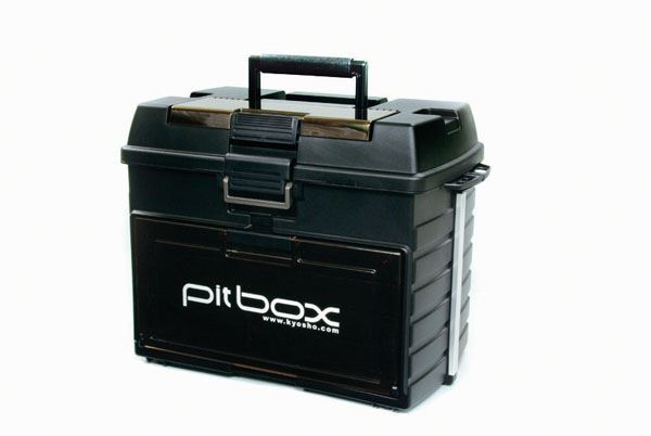 Kyosho Deluxe Edition Black Pitbox 542X300X397Mm