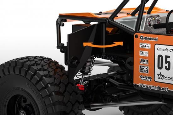 GMADE Gom GR01 1/10th 4WD Rock Crawler Kit - GM56000