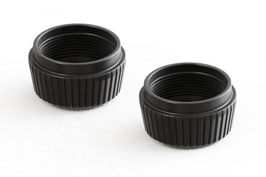 ARRMA Shock Cap Lower Aluminum Black 6S (2)