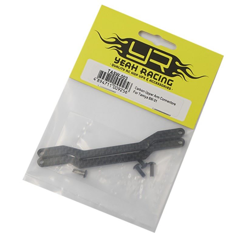 Yeah Racing Carbon Upper Arm Connectors For Tamiya SW-01
