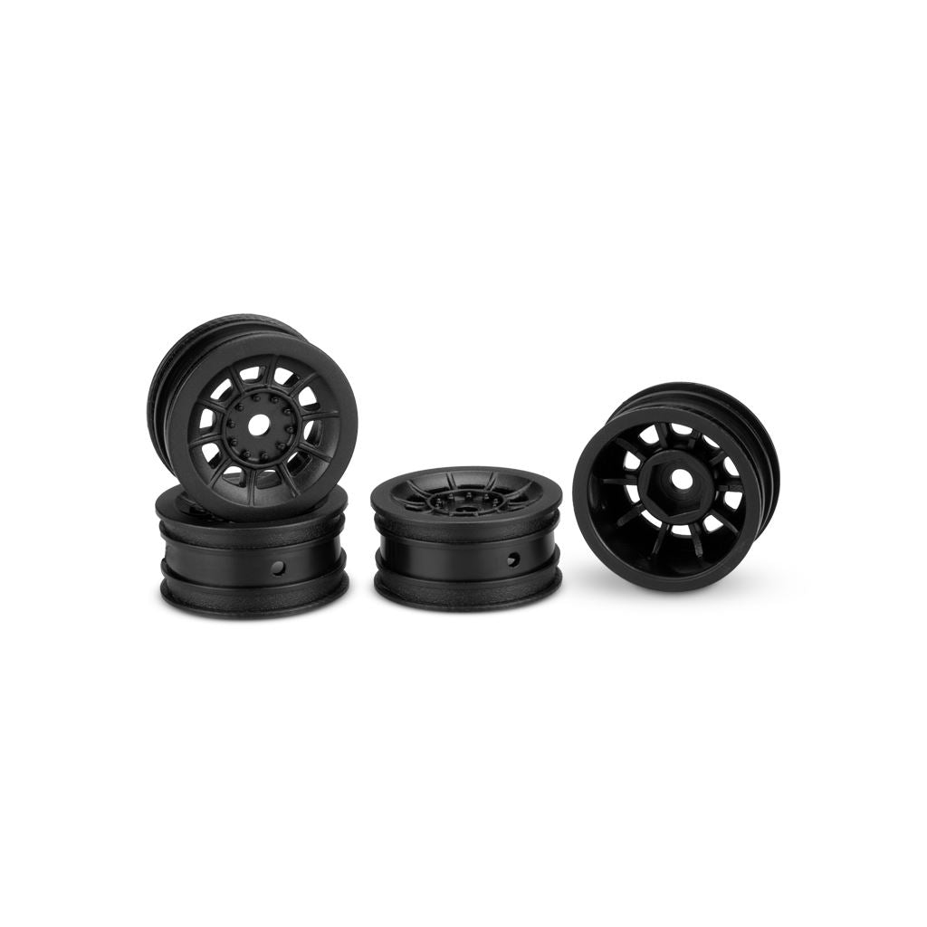 Hazard - Axial SCX24, 1in Wheel - Black - 4pcs