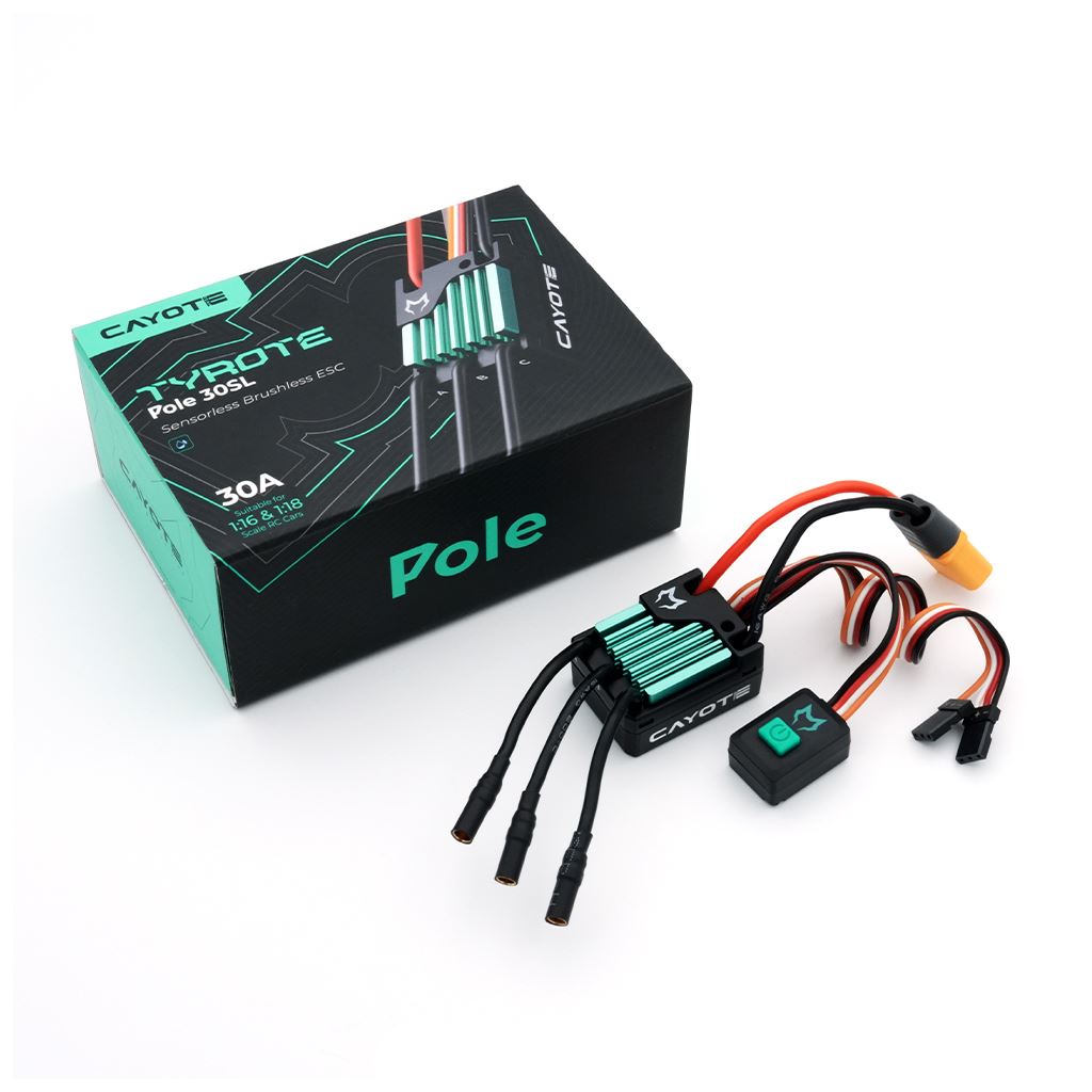 Tyrote Pole 30Sl 1/16 30A W/P Brushless Esc
