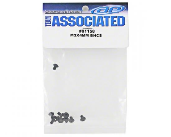 ASSOCIATED SC10 4x4 M3 x 4MM BHC SCREW (10)