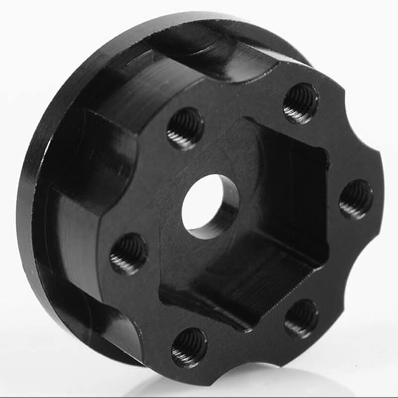 RC4WD 1.9 /2.2 6 LUG STEEL WHEEL HEX HUB +3 OFFSET