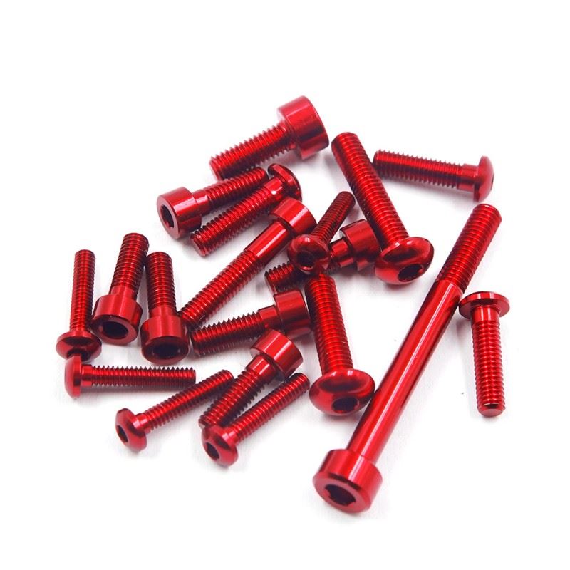 Yeah Racing Aluminium Screws Set For Sanwa M17