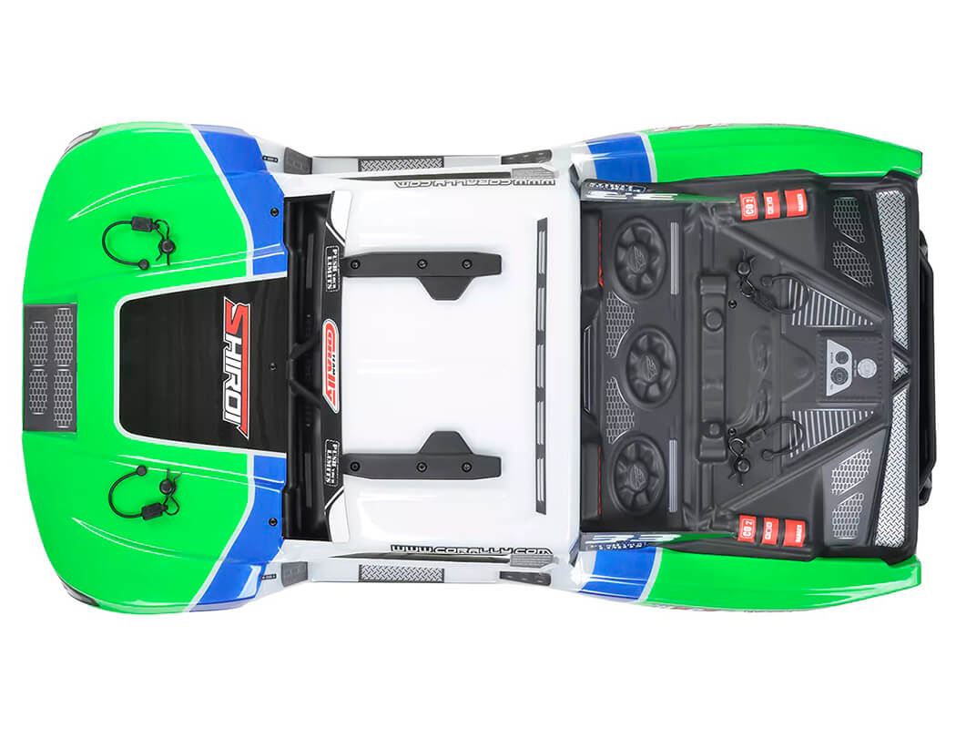 Corally Shiroi Xp6 Roller Short Course Truck Rtr - Green