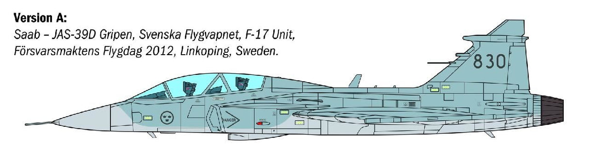 Italeri Jas 39 Gripen Twin Seater