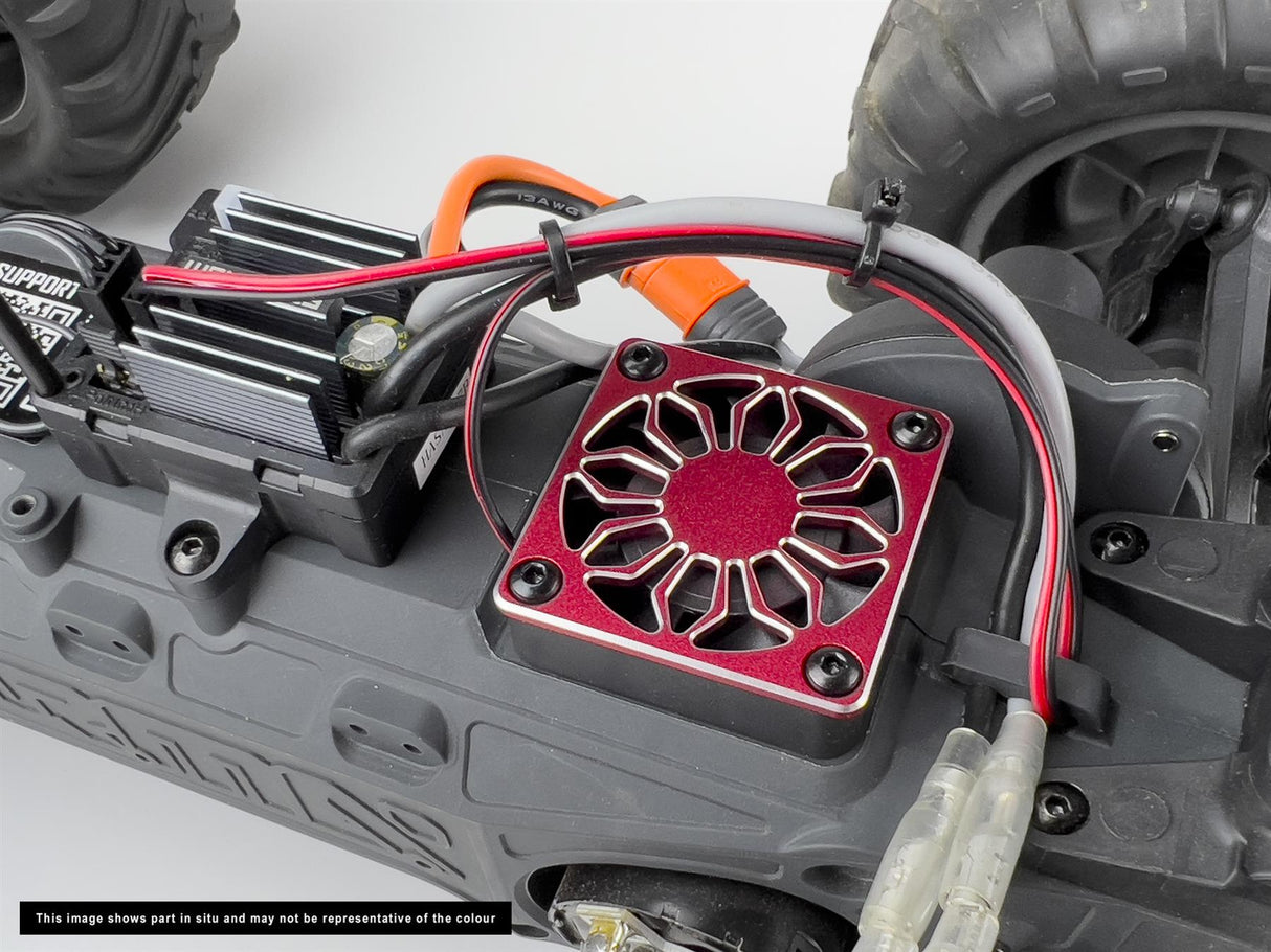 RCO 40mm Motor Fan w/cover Red - Gorgon