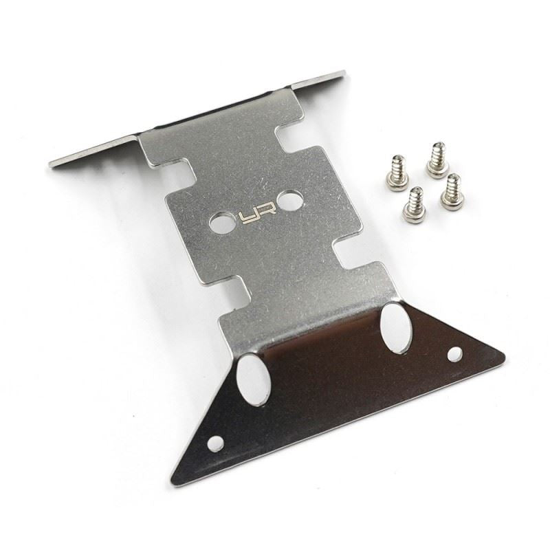Yeah Racing Stainless Steel Skid Plate Protector For Axial AX24
