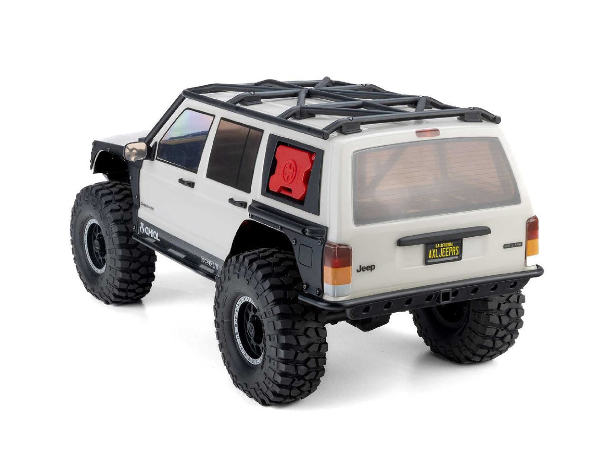 Axial 1/10 Scx10 Iii Jeep Cherokee Xj 4X4 Rtr Rock Crawler, White