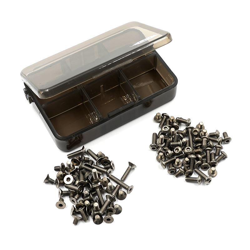 Yeah Racing Titanium Screw Assorted Set W/Box For Mugen Mtc2R