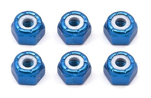 Team Associated Blue 8-32 Alum. Nuts