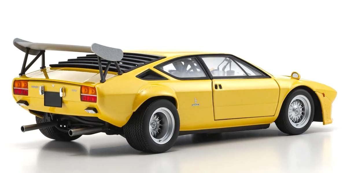 Kyosho 1:18 Lamborghini Urraco Rally 1974 Yellow