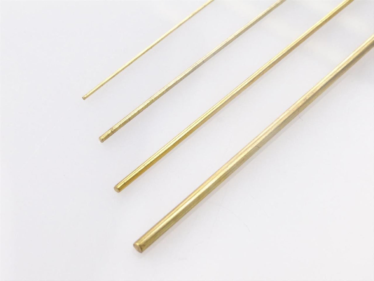 Radio Active Brass Rod, 1.0mm (x1m)