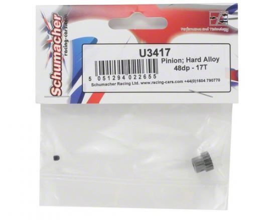 Schumacher Pinion; Hard Alloy 48dp - 17T