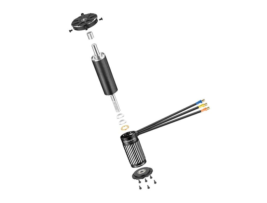 Hobbywing Ezrun 1/5Th 56118Sl 1600Kv G2 Motor (Black)