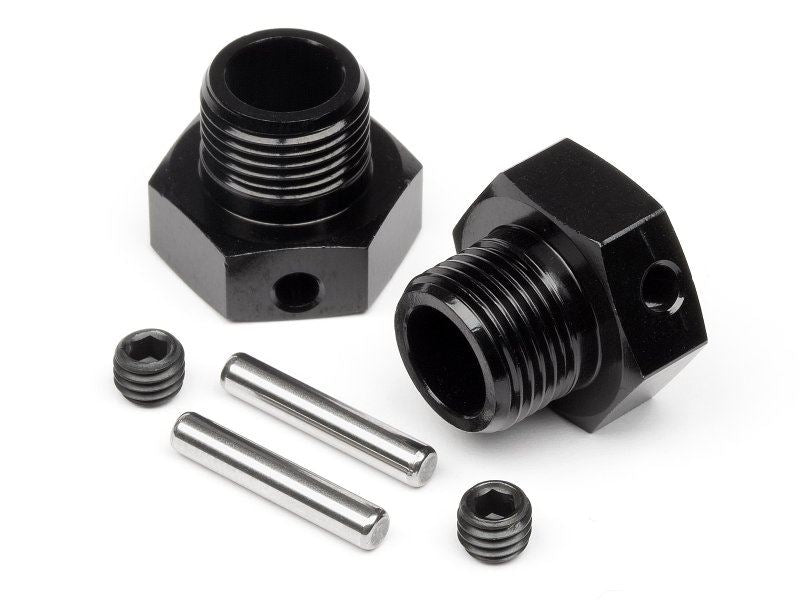 Wheel Hex Hub 6.7Mm (2Pcs/Black)