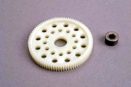 TRAXXAS Spur gear (84-tooth) (48-pitch) w/bushing