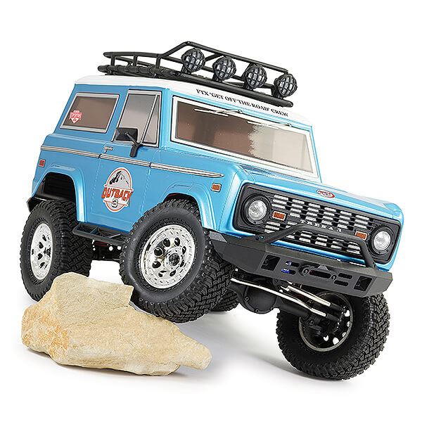 FTX OUTBACK 3.0 TREKA RTR 1 10 TRAIL CRAWLER - BLUE