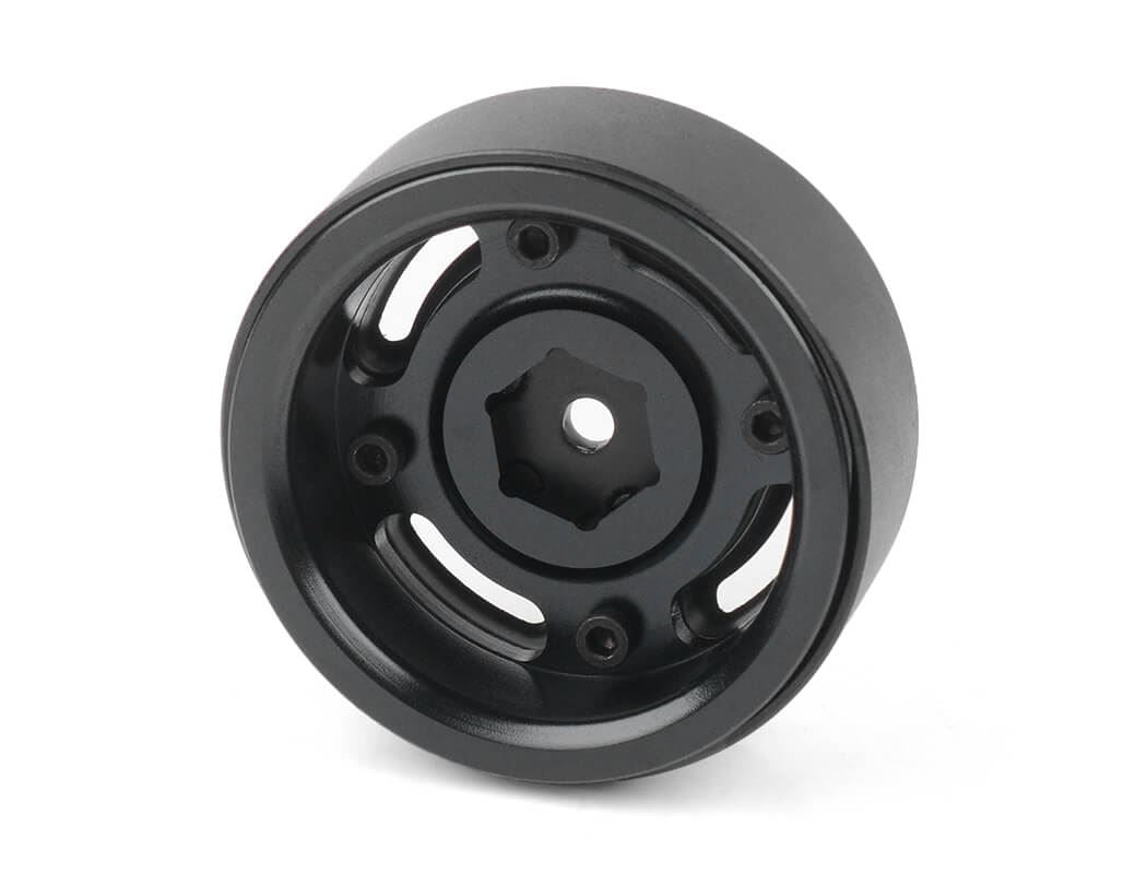 RC4WD APIO 1.55 BEADLOCK WHEELS (BLACK)