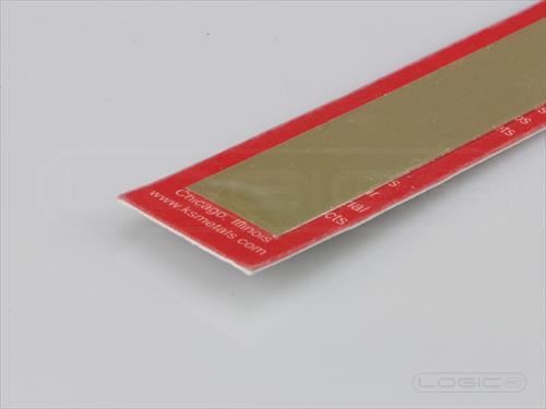 K&S Brass Strip 0.4 x 19 x 305mm (.016 x 3/4 x 12")