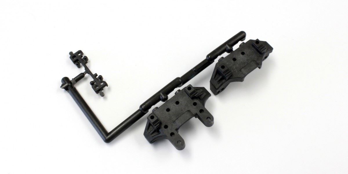 Rear Bulk Head Rb6.6-Rb7 (Mid) Carbon Composite