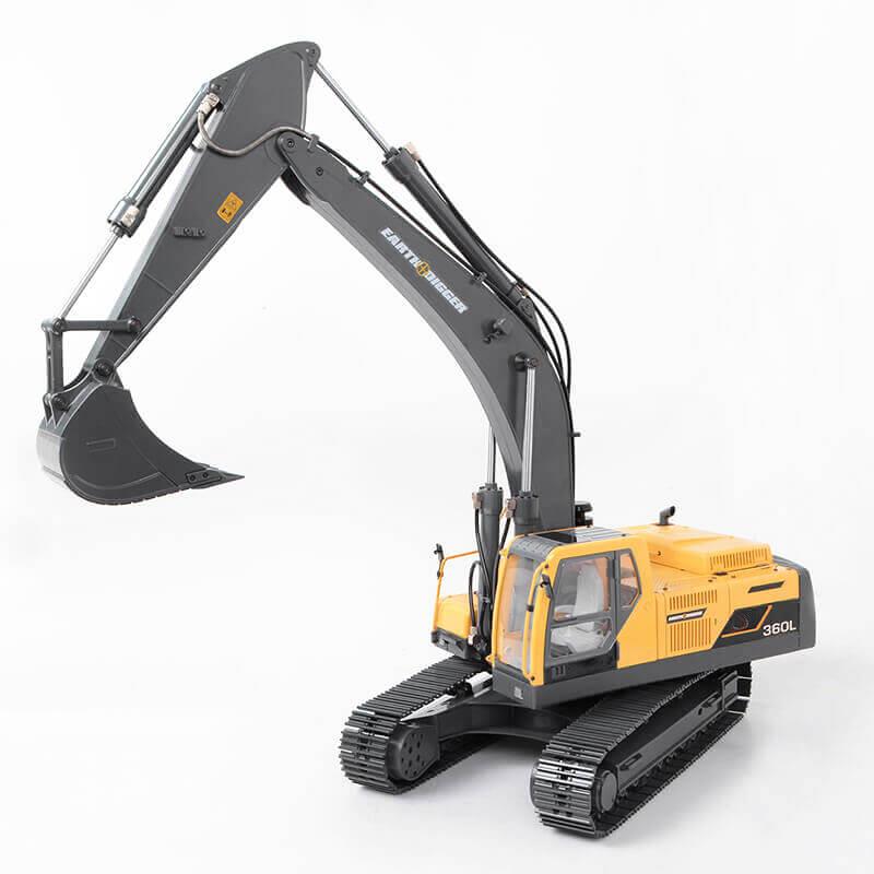 Rc4Wd 1/14 Scale Rtr Earth Digger 36 0L Hydraulic Excavator (Yellow