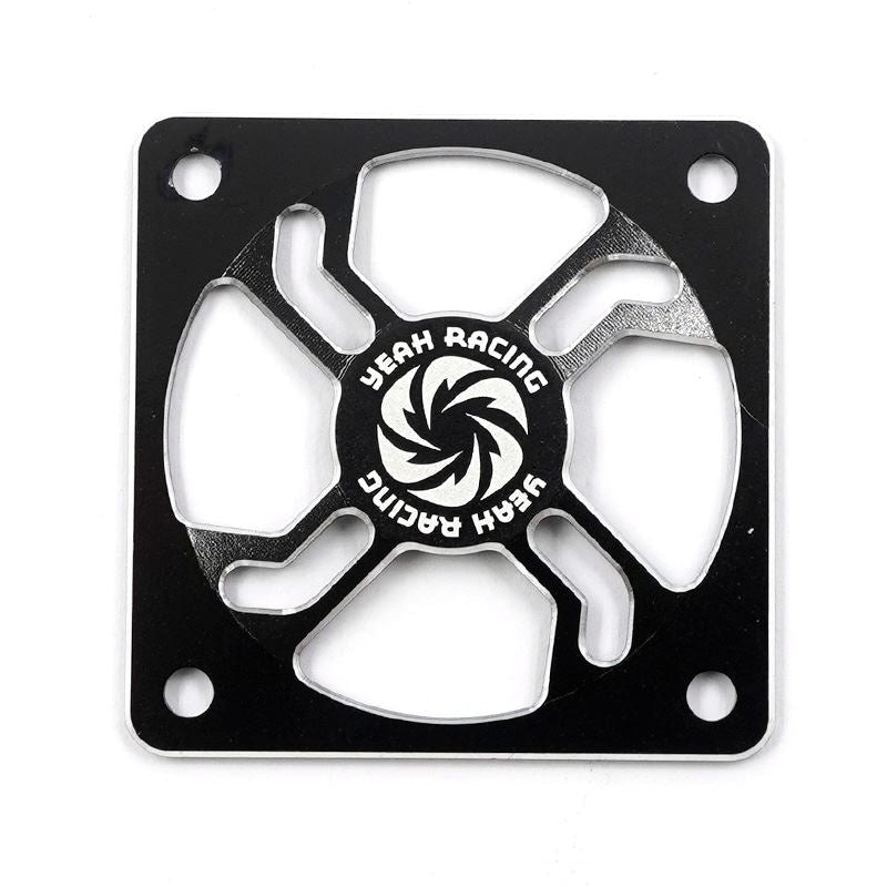 Yeah Racing Aluminum 40mm Fan Protector Black
