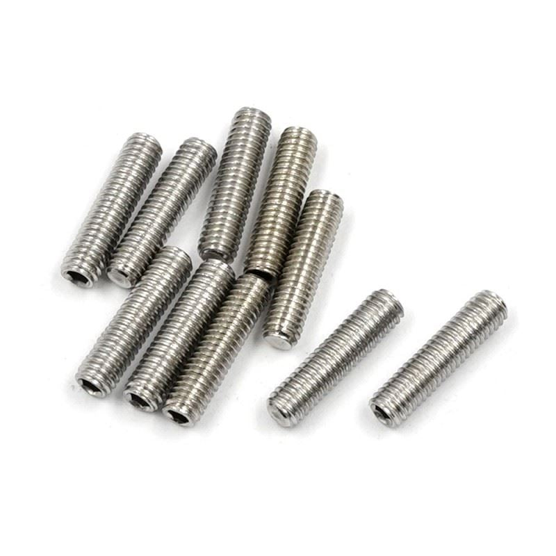 Yeah Racing Stainless Steel M3x12mm Hex Socket Screws 10 pcs