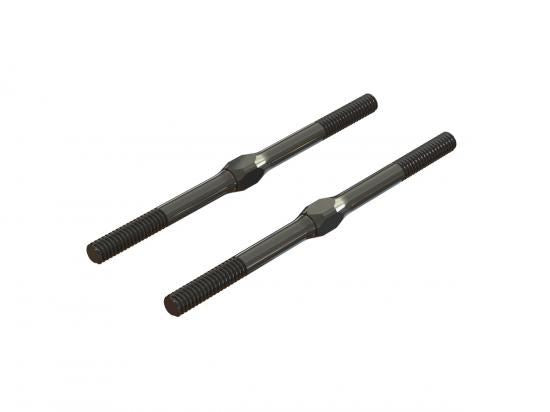 Arrma Steel Turnbuckle 4x71mm Black