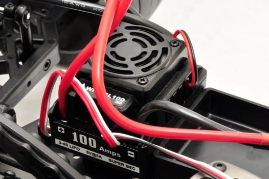 HYPER VT ONROAD RTR w/100A ESC 18KG SERVO, 2.4ghz RADIO - BLUE