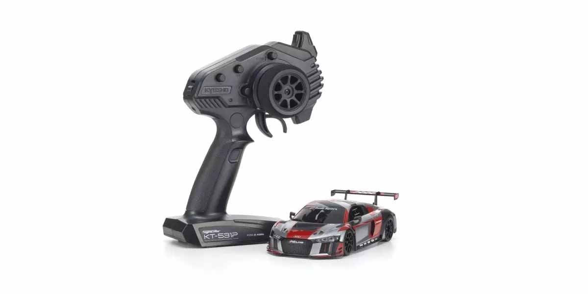 Kyosho Mini-Z Mr04 Rwd Audi R8 Lms 2015 Red-Grey (W-Mm/Kt531P)
