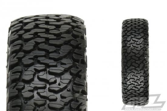 PROLINE BF GOODRICH K02 1.9"G8 ROCK TERRAIN TYRES W/MEM. FOAM
