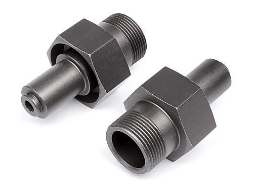 HPI 24mm Front Hex Hub (Gunmetal/2Pcs)