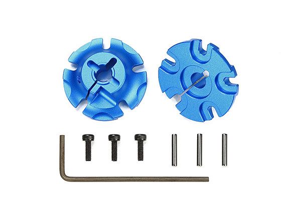 Tamiya Hornet Clamp Aluminium Wheel Hub (2)