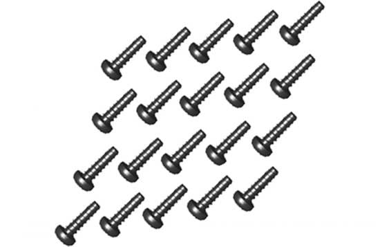 TT Button P.T. Screw M2 6*8mm (x20)
