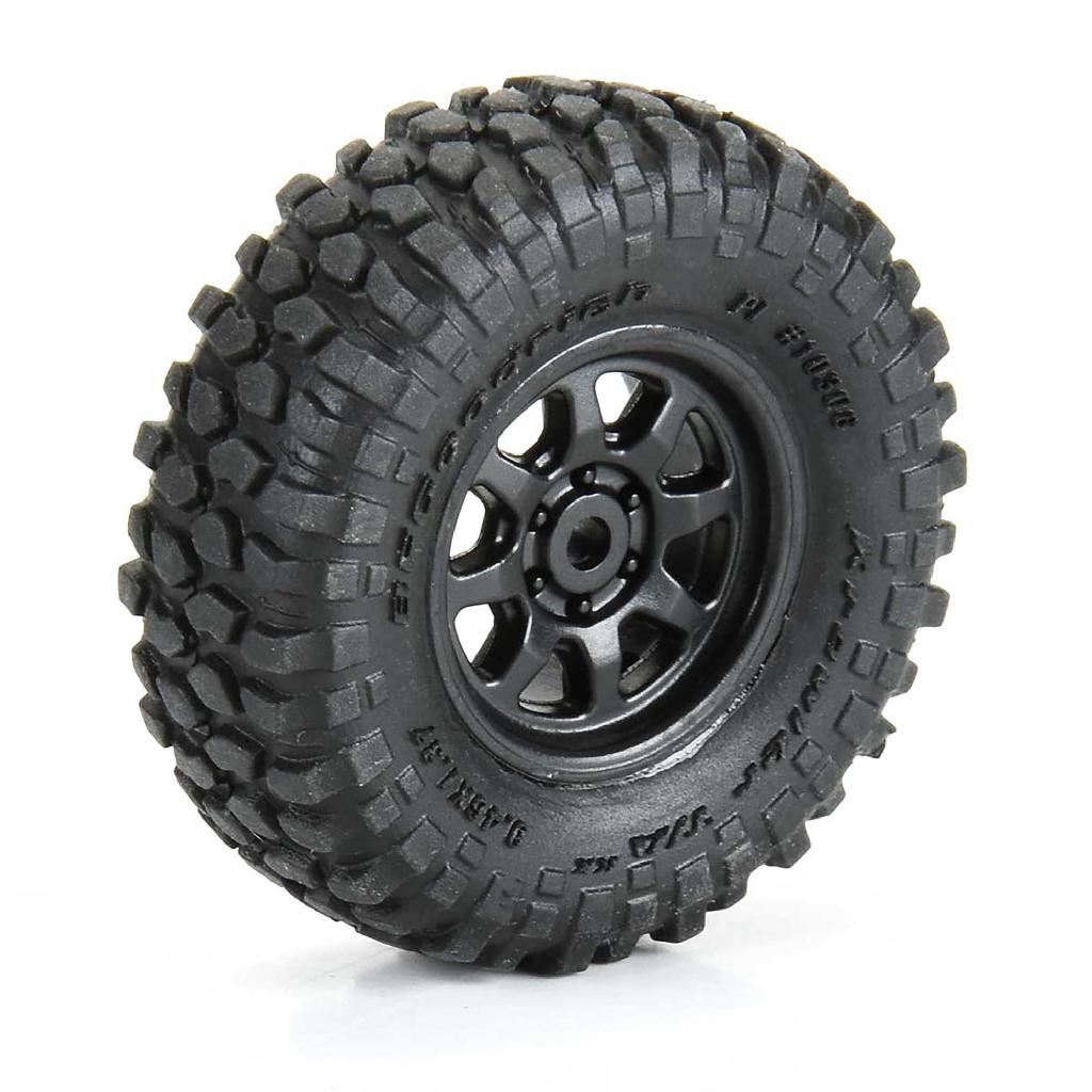 Pro-Line 1/30 Bfg Krawler T/A Kx Front/Rear Mounted Black Icon Nuevo