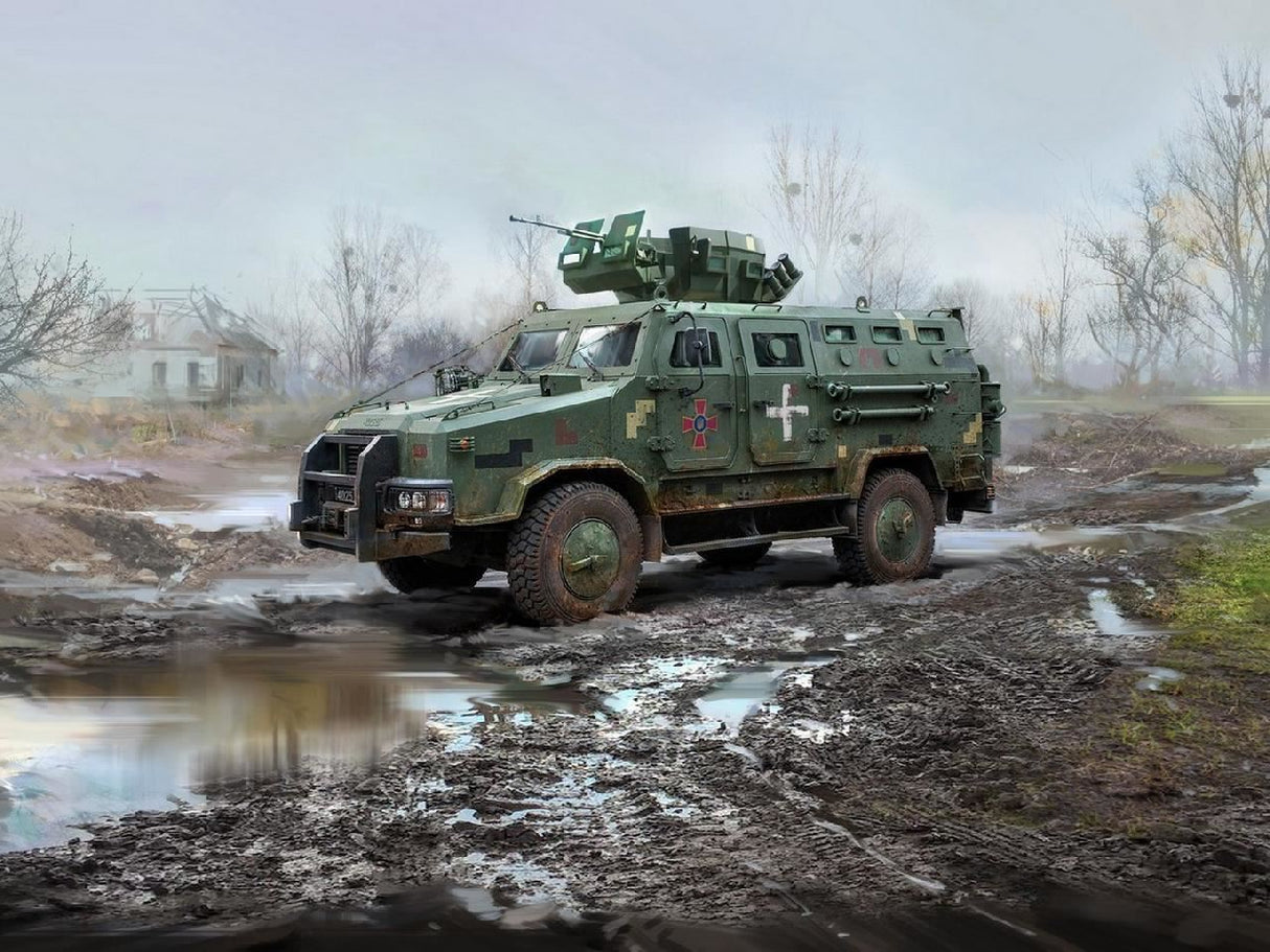 Icm 'Kozak-2' Ukrainian Mrap-Class Armored Vehicle