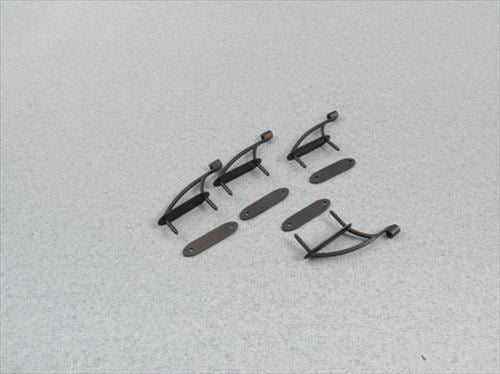 RACTIVE Control Horn for 1.5mm CF Rod (Pk4)