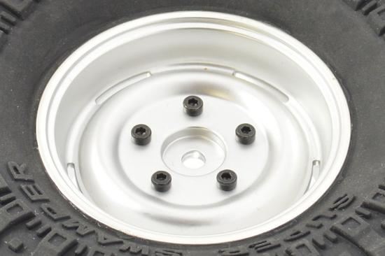 FASTRAX 1:10 CRAWLER SWAMPER 1.9 SCALE WHEEL ø118MM TYRE (SILVER)