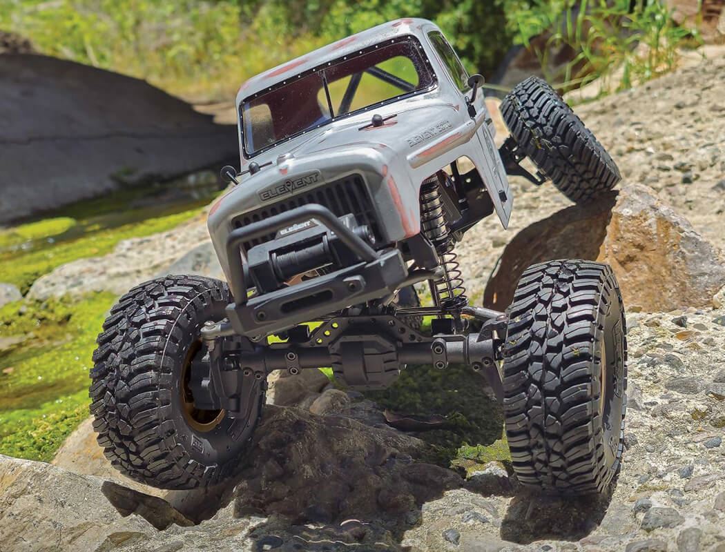 Element Rc Enduro Ecto Trail Truck Rtr Grey W/Portal Axles