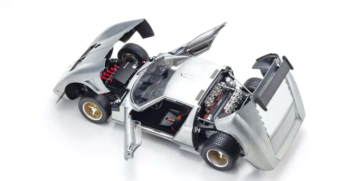 Kyosho 1:12 Lamborghini Miura Svr 1970 Polished Limited