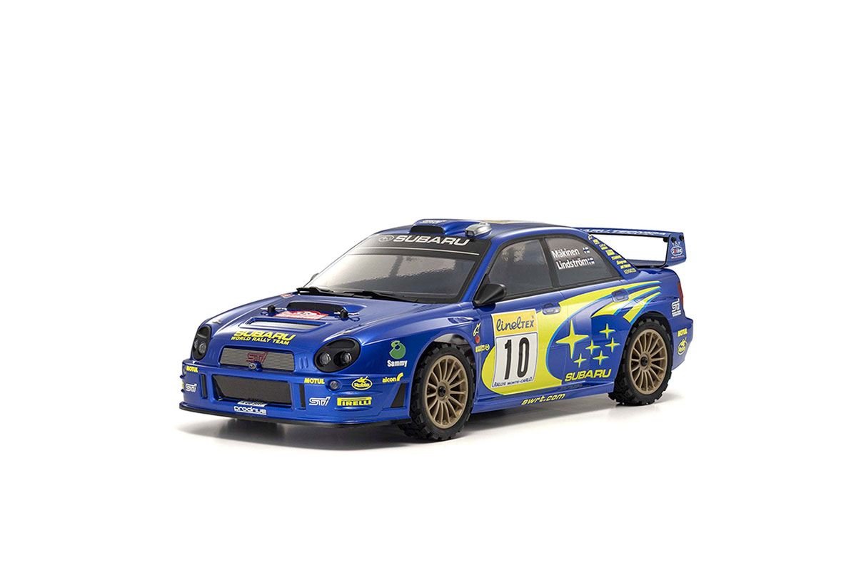 Kyosho Fazer Fz02-R Rally Subaru Impreza Wrc 2002 1:10 Readyset