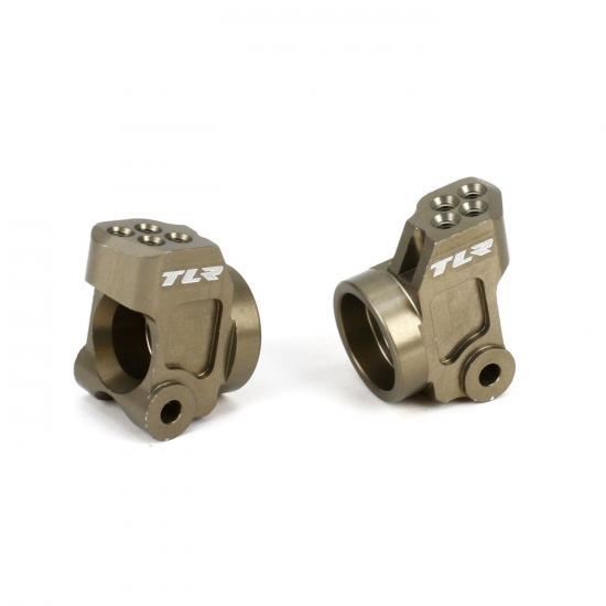 TLR Rear Hub Carrier, Aluminum: 22/2.0/T/SCT